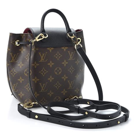 louis vuitton montsouris bb black monogram